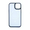 Evelatus Apple iPhone 14 Hybrid Case MagSafe-yhteensopiva PC+TPU sininen