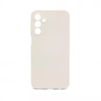 Connect Samsung Galaxy A15 laadukas pehmeäpintainen silikonikuori antiikkinen valkoinen