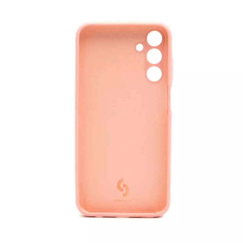 Connect Samsung Galaxy A15 Premium Quality Soft Touch -silikonikuori Rose Pink