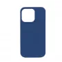 Connect Apple iPhone 15 Premium MagSafe Soft Touch -silikonikuori New Function Midnight Blue