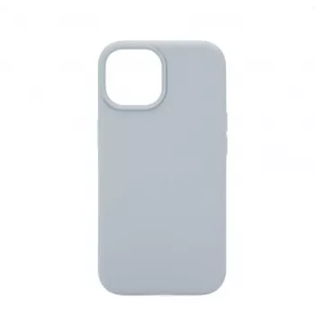 Connect Apple iPhone 15 Premium MagSafe Soft Touch -silikonikuori New Function Grey Blue