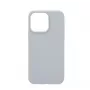Connect Apple iPhone 15 Pro Max Premium MagSafe Soft Touch -silikonikuori New Function Grey Blue