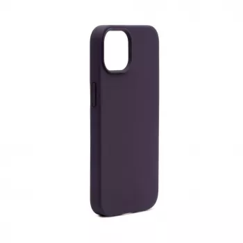 Connect Apple iPhone 14 Premium MagSafe Soft Touch -silikonikuori New Function violetti