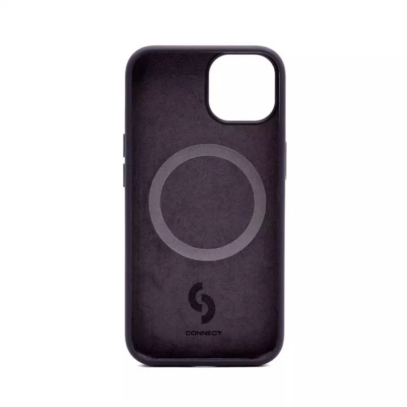 Connect Apple iPhone 14 Premium MagSafe Soft Touch -silikonikuori New Function violetti