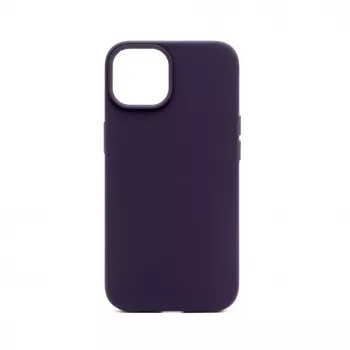 Connect Apple iPhone 14 Premium MagSafe Soft Touch -silikonikuori New Function violetti