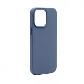 Connect Apple iPhone 14 Pro Premium MagSafe Soft Touch -silikonikuori New Function Midnight Blue