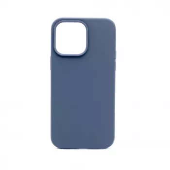 Connect Apple iPhone 14 Pro Premium MagSafe Soft Touch -silikonikuori New Function Midnight Blue