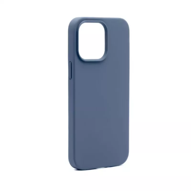 Connect Apple iPhone 14 Pro Max Premium MagSafe Soft Touch -silikonikuori Midnight Blue