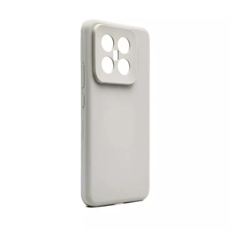Connect Xiaomi 14 Pro Premium Quality Magnetic Soft Touch -silikonikuori harmaa