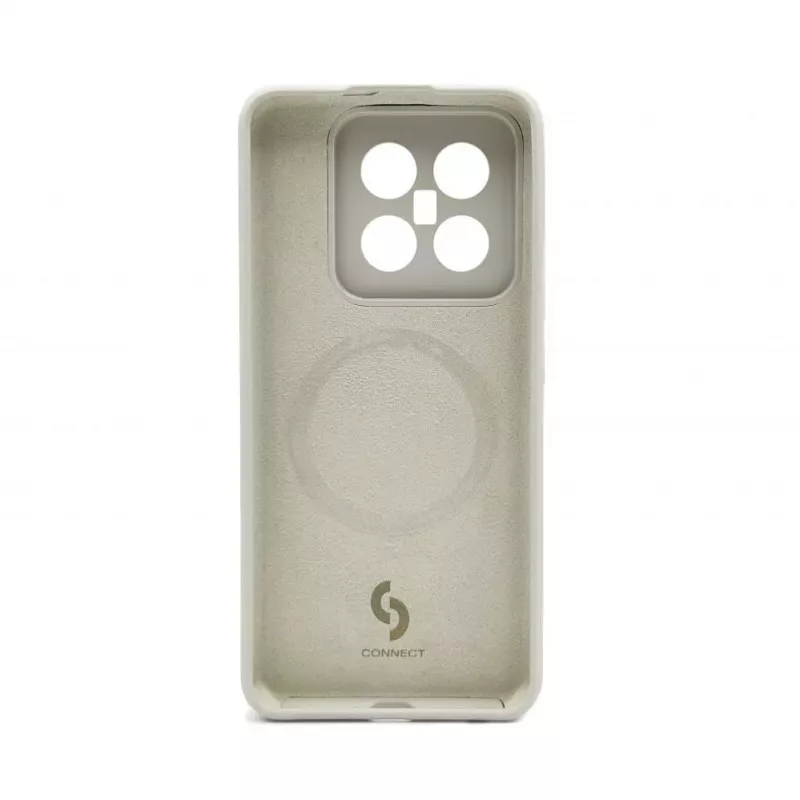 Connect Xiaomi 14 Pro Premium Quality Magnetic Soft Touch -silikonikuori harmaa