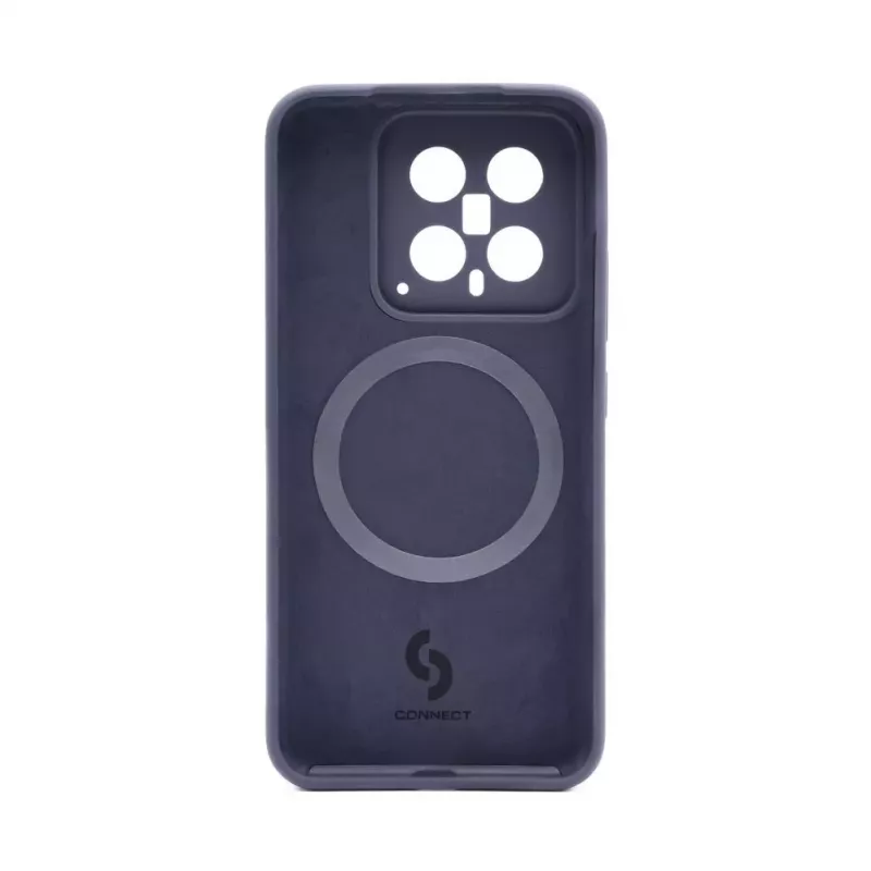 Connect Xiaomi 14 Pro Premium Quality Magnetic Soft Touch -silikonikuori Midnight Blue