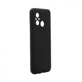 Connect Xiaomi Redmi 12C Premium Quality Soft Touch -silikonikuori musta