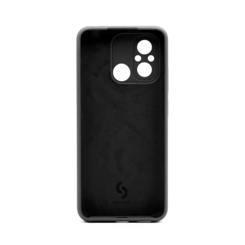 Connect Xiaomi Redmi 12C Premium Quality Soft Touch -silikonikuori musta