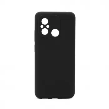 Connect Xiaomi Redmi 12C Premium Quality Soft Touch -silikonikuori musta