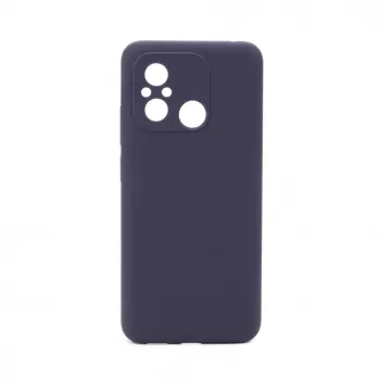 Connect Xiaomi Redmi 12C Premium Quality Soft Touch -silikonikuori Midnight Blue