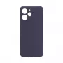 Connect Xiaomi Redmi 12 / Redmi 12 5G Premium Quality Soft Touch -silikonikuori Midnight Blue