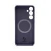 Connect Samsung Galaxy S24 Premium Quality Magnetic Soft Touch -silikonikuori Midnight Blue