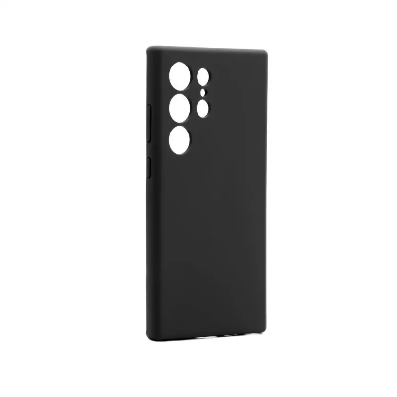 Connect Samsung Galaxy S24 Ultra Premium Quality Magnetic Soft Touch -silikonikuori musta