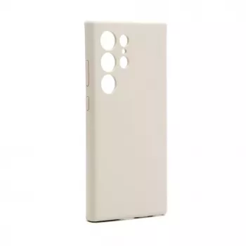 Connect Samsung Galaxy S24 Ultra Premium Quality Magnetic Soft Touch -silikonikuori harmaa