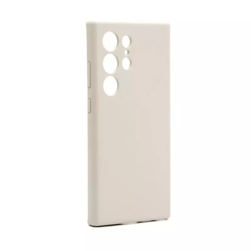 Connect Samsung Galaxy S24 Ultra Premium Quality Magnetic Soft Touch -silikonikuori harmaa