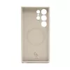 Connect Samsung Galaxy S24 Ultra Premium Quality Magnetic Soft Touch -silikonikuori harmaa