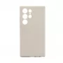 Connect Samsung Galaxy S24 Ultra Premium Quality Magnetic Soft Touch -silikonikuori harmaa