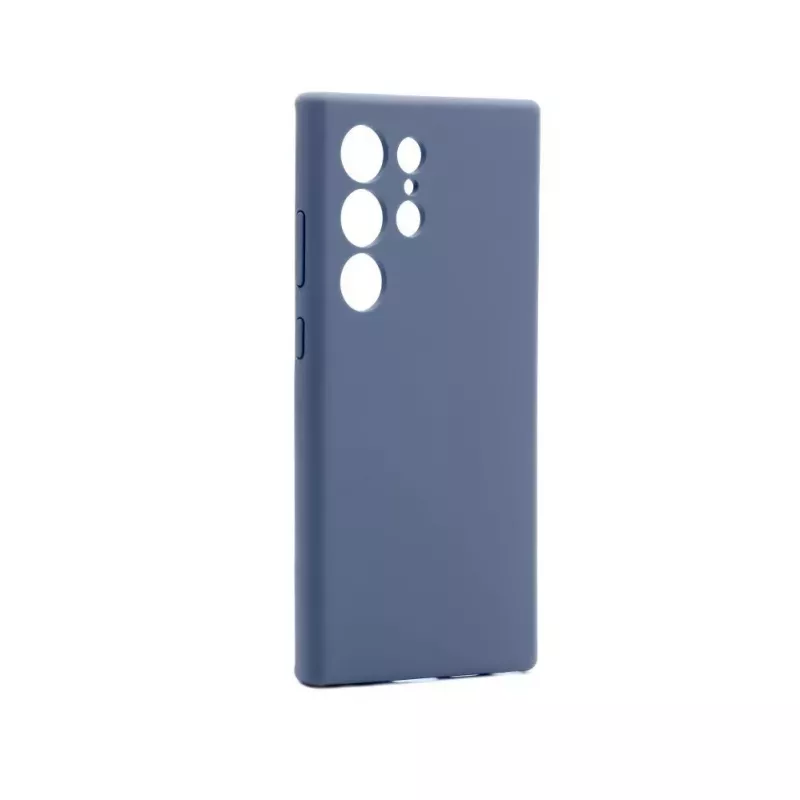 Connect Samsung Galaxy S24 Ultra Premium Quality Magnetic Soft Touch -silikonikuori Midnight Blue