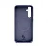 Connect Samsung Galaxy S23 FE Premium Magsafe Soft Touch -silikonikuori Midnight Blue