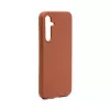 Connect Samsung Galaxy S23 FE Premium Quality Magnetic Soft Touch -silikonikuori Saddle Brown