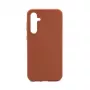 Connect Samsung Galaxy S23 FE Premium Quality Magnetic Soft Touch -silikonikuori Saddle Brown