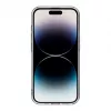 Connect Apple iPhone 15 Pro Max läpinäkyvä kuori magneetti- ja kameransuojalla transparentti