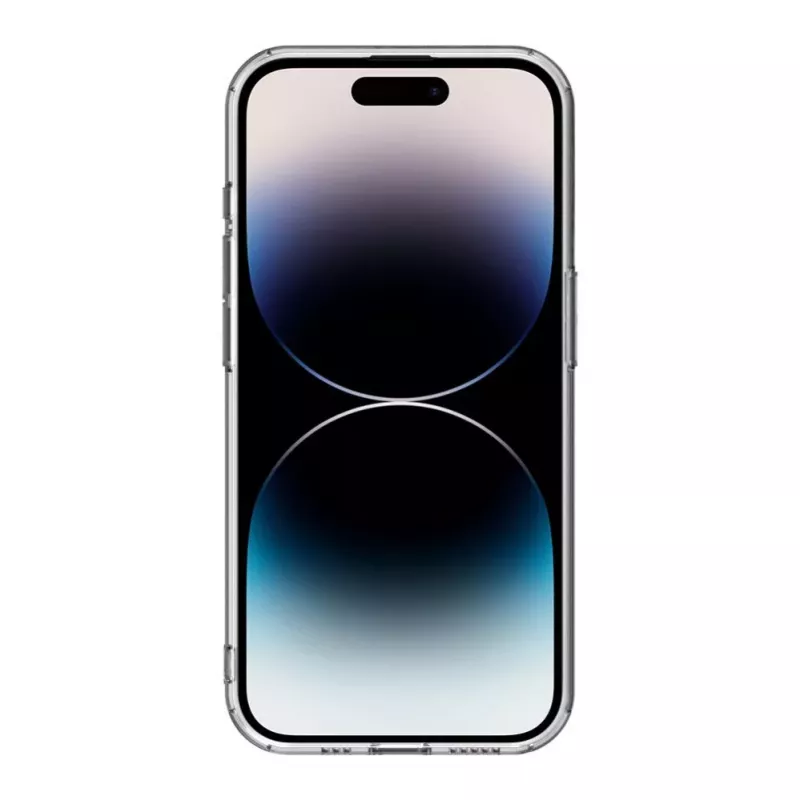 Connect Apple iPhone 15 Pro Max läpinäkyvä kuori magneetti- ja kameransuojalla transparentti