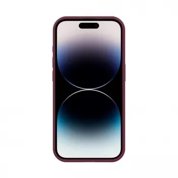Connect Apple iPhone 15 Pro Max hybridikuori magneetilla PC+TPU Plum