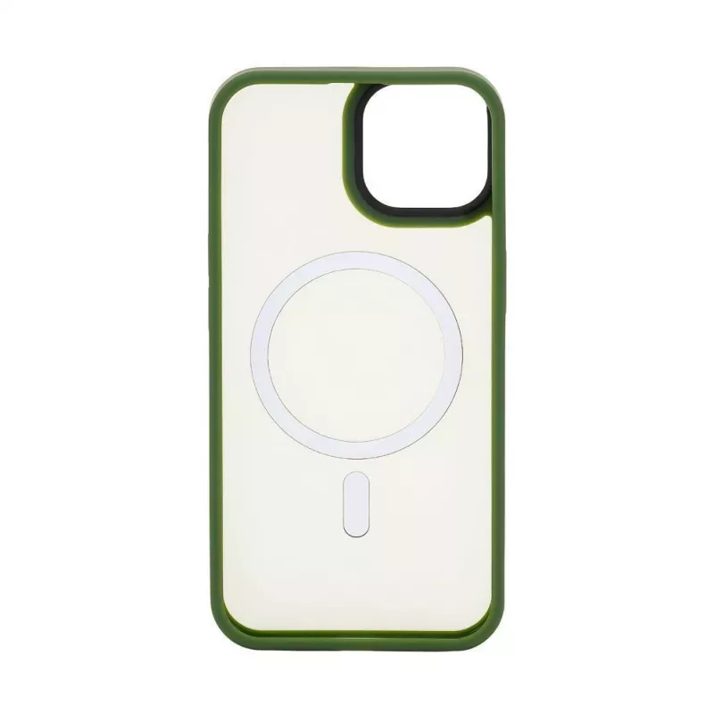 Connect Apple iPhone 13 Pro hybridikuori magneetilla, PC+TPU, vihreä