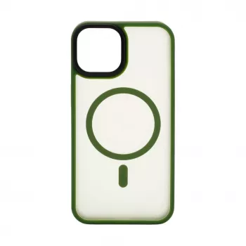 Connect Apple iPhone 13 Pro Max hybridikuori magneetilla PC+TPU vihreä