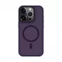 Connect Apple iPhone 14 Pro Max hybridikuori magneetilla, PC+TPU, Tiefes Lila