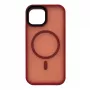 Connect Apple iPhone 15 hybridikuori magneetilla PC+TPU punainen