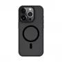 Connect Apple iPhone 15 Pro Max Hybrid Case magneetilla, PC+TPU, musta