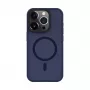 Connect Apple iPhone 15 Pro Max Hybrid Case magneetilla, PC+TPU, sininen