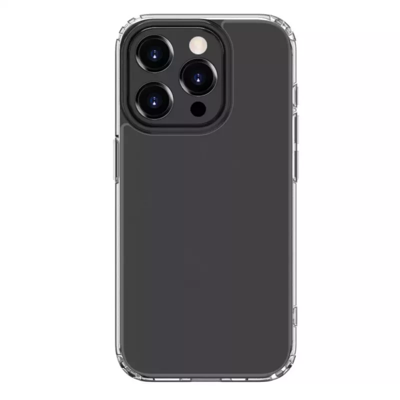 Connect Apple iPhone 15 Pro Military Shockproof silikonikotelo läpinäkyvä