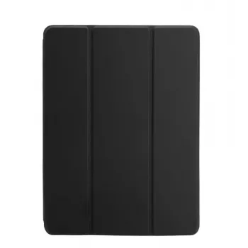 Connect Galaxy Tab A8 10.5 tablettikotelo keinomikrofibervuorilla musta