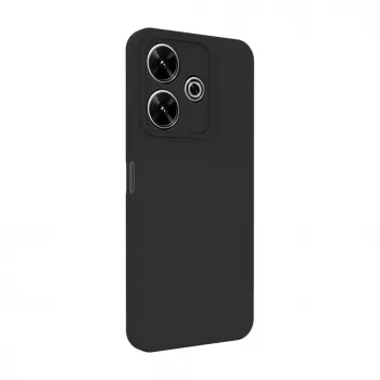 Evelatus Xiaomi Poco M6 Pro Premium Soft Touch silikonikotelo musta