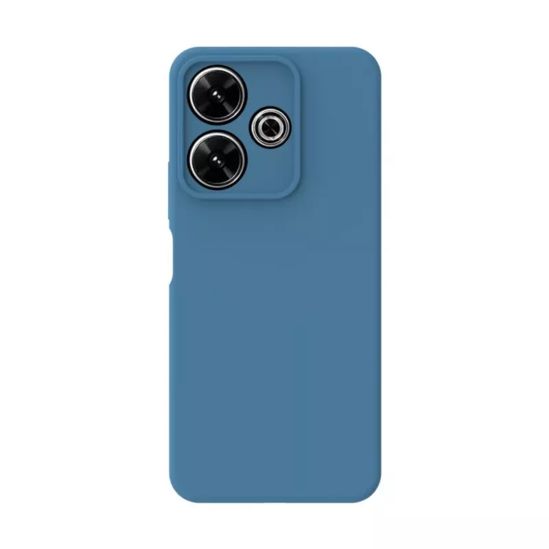 Evelatus Xiaomi Poco M6 Premium Soft Touch silikonikotelo keskiyönsininen