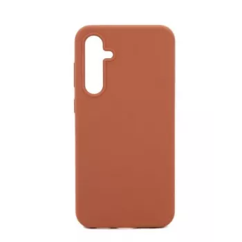 Evelatus Samsung Galaxy S24 Ultra Premium Soft Touch -silikonikuori ruskea