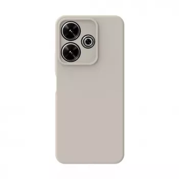 Connect Xiaomi Redmi Note 13 Pro Plus Premium Quality Soft Touch -silikonikuori hopea