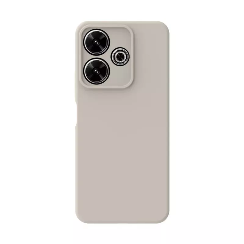 Connect Xiaomi Redmi Note 13 Pro Plus Premium Quality Soft Touch -silikonikuori hopea