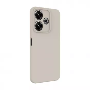 Connect Xiaomi Redmi Note 13 Pro Plus Premium Quality Soft Touch -silikonikuori hopea