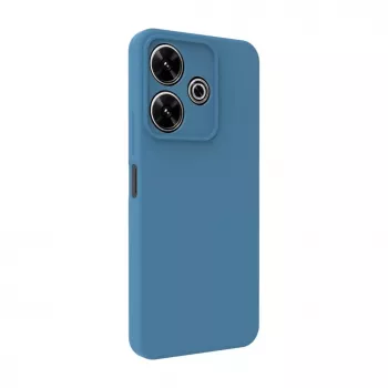 Connect Xiaomi Poco M6 Pro Premium Quality Soft Touch -silikonikuori Midnight Blue
