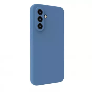 Connect Samsung Galaxy A35 5G Premium Quality Soft Touch -silikonikuori Midnight Blue