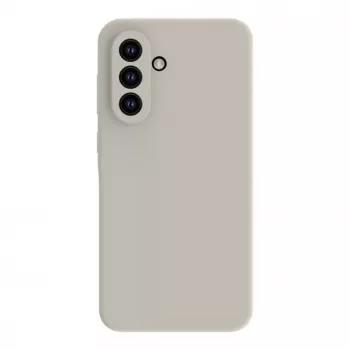 Connect Samsung Galaxy A35 5G Premium Quality Soft Touch -silikonikuori hopea